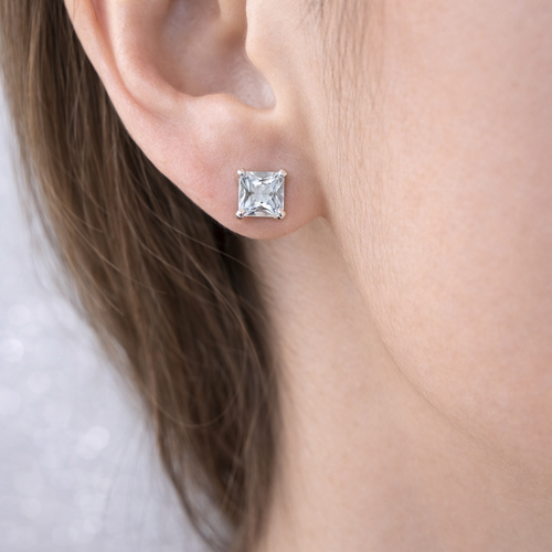 Aro Tope Circón - Plata 925 Unisex